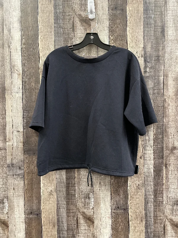 Must-have For Fashion Athletic Top Short Sleeve By Zella In Black, Size: M
