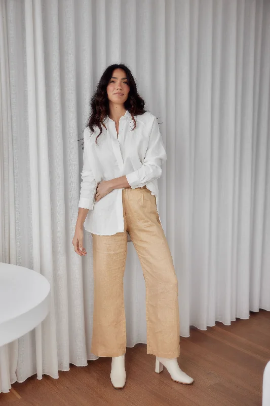 Tan Linen