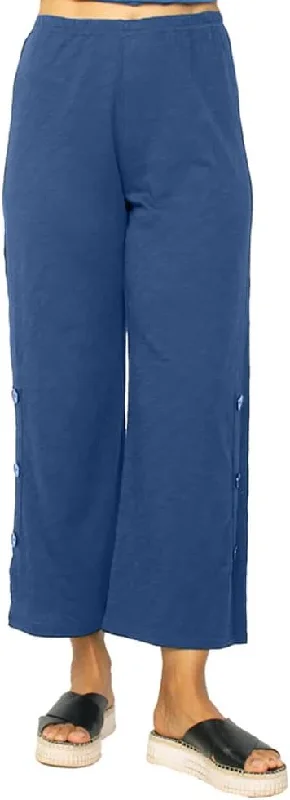 Soft Fabric Looks Habitat, 27565 Arty Flood Pant, Twilight