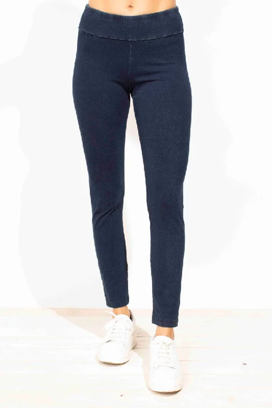Chic Comfort Wear Habitat, 31566 Easy Pant, Denim