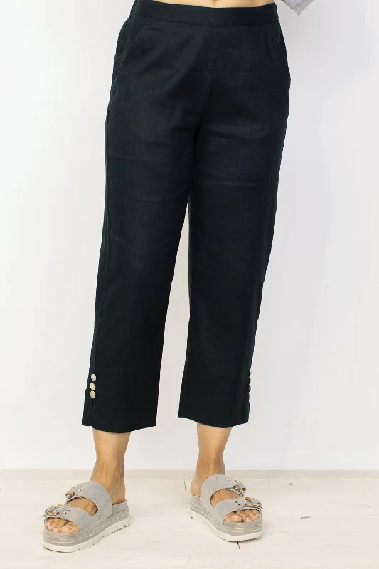 Wandering freely Habitat, 41560 Crop Pant, Black