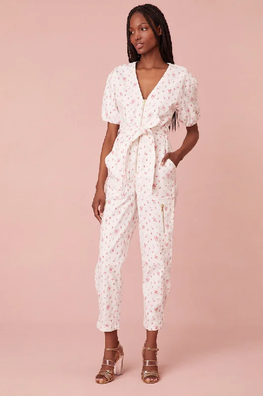 Comfy Chic Wear Jeni V-neck Jumpsuit