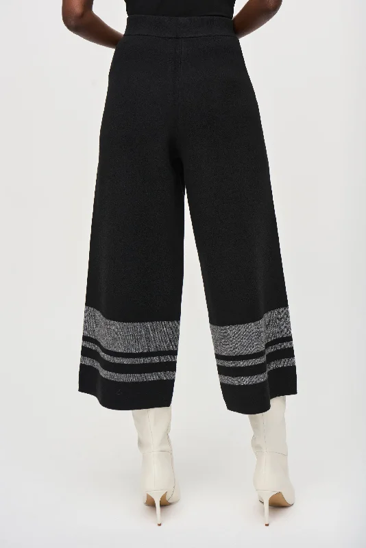 Cozy Fashions Joseph Ribkoff, 243950, High Rise Striped Culottes