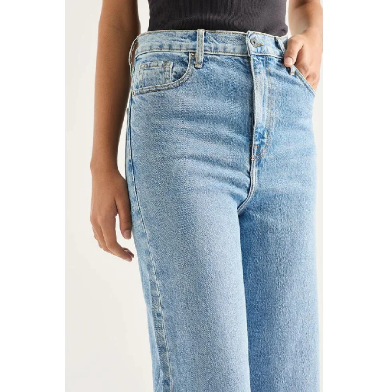 Effortless Outfits OUTLAND DENIM Ellie High Rise Wide Leg Jean, Era Blue