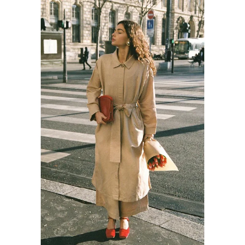 Comfy Pants POSSE Ruth Coat, Latte