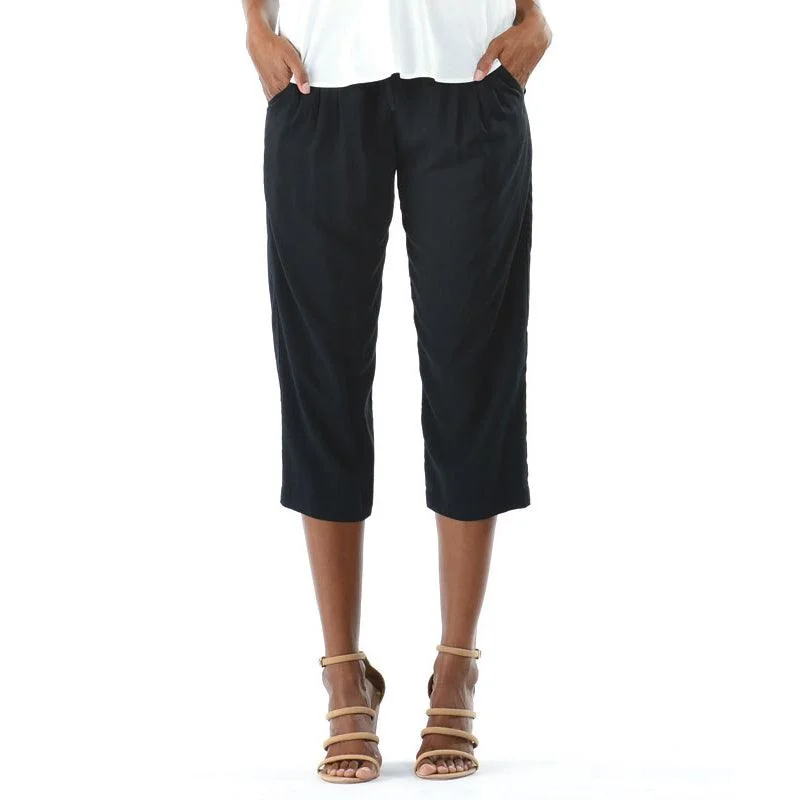 Solid Beach Pant - Black