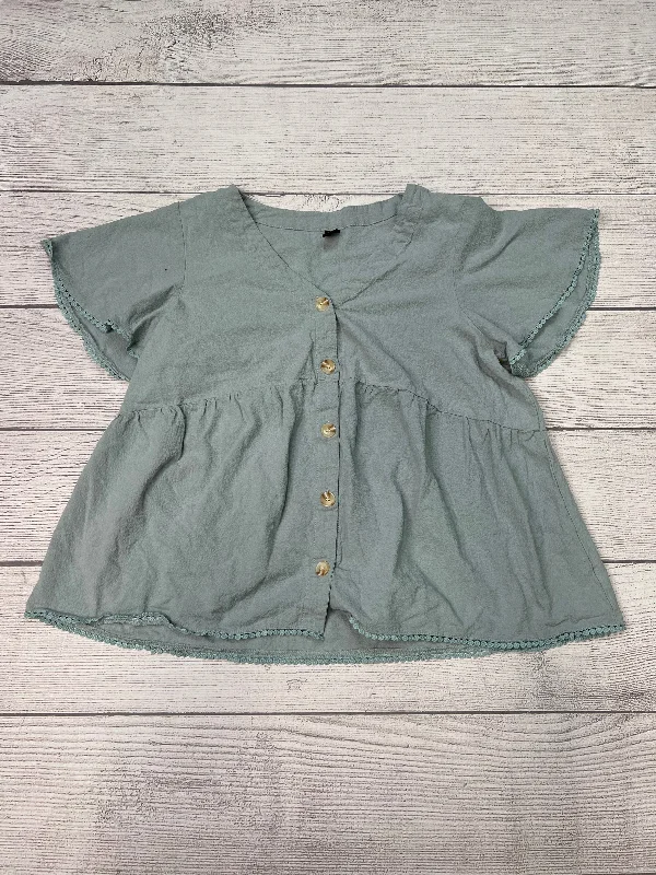 Top Short Sleeve By Emory Rose Size: 1x