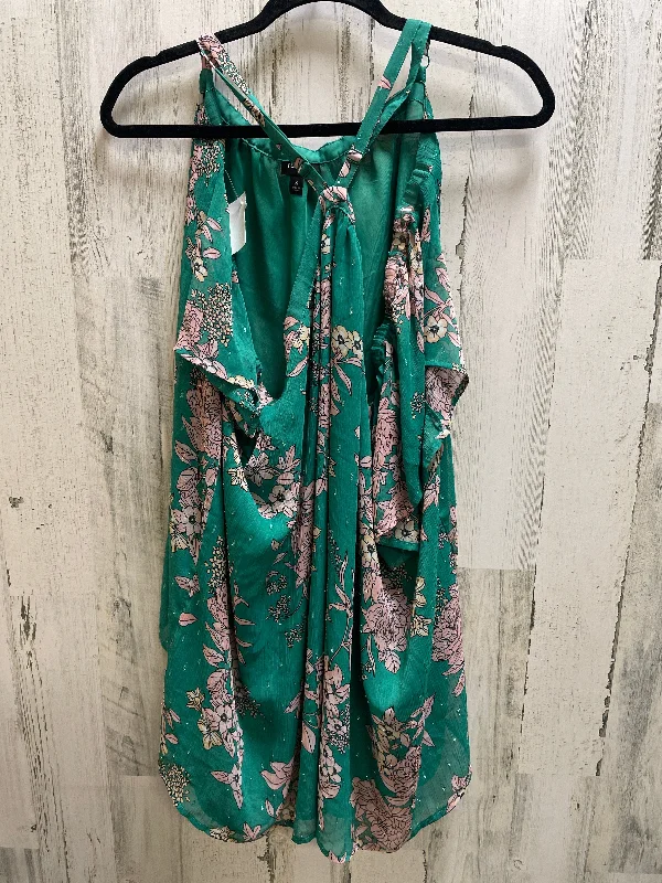 Basic Version Top Short Sleeve By Torrid In Green, Size: 4x