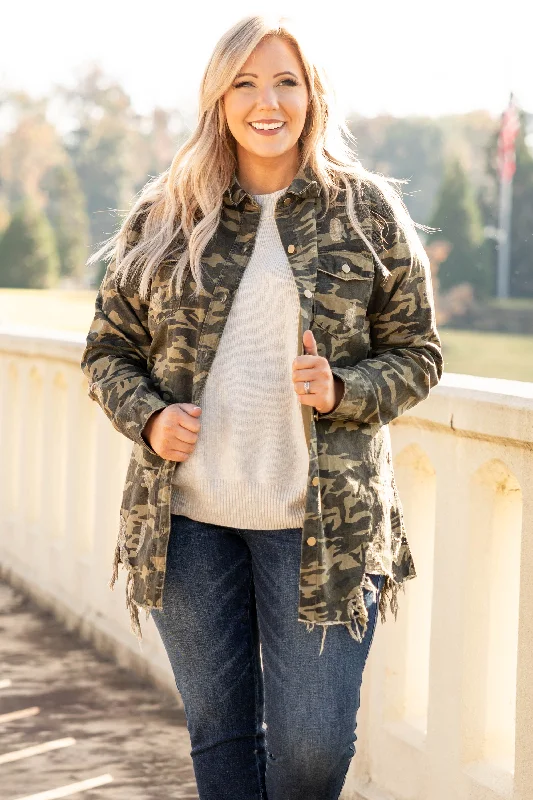 Body Design Chill As Can Be Top, Camo