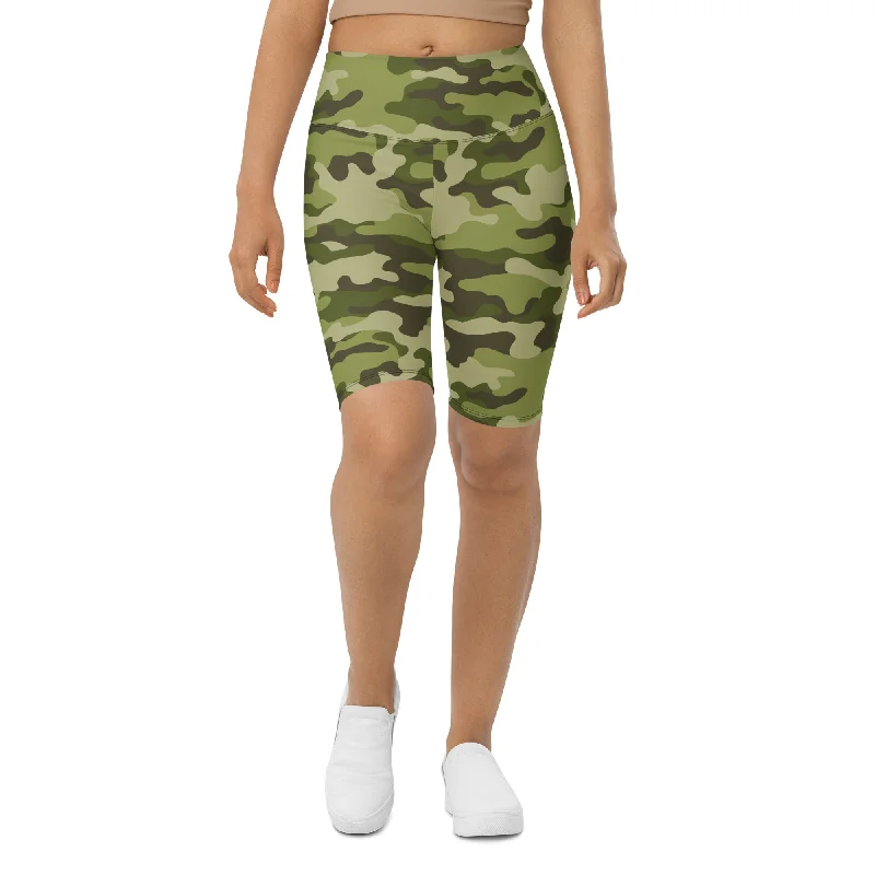 Youthful Vitality Classic Camo Biker Shorts