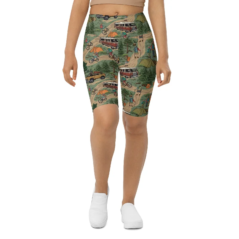 Chic Lounge Hiking Biker Shorts