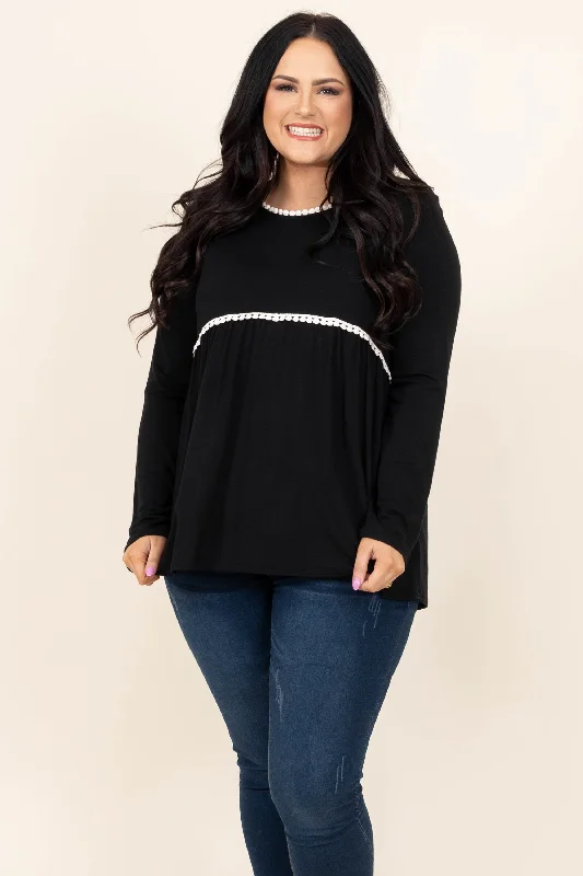 New Products Keep Calm And Strut Along Top, Black