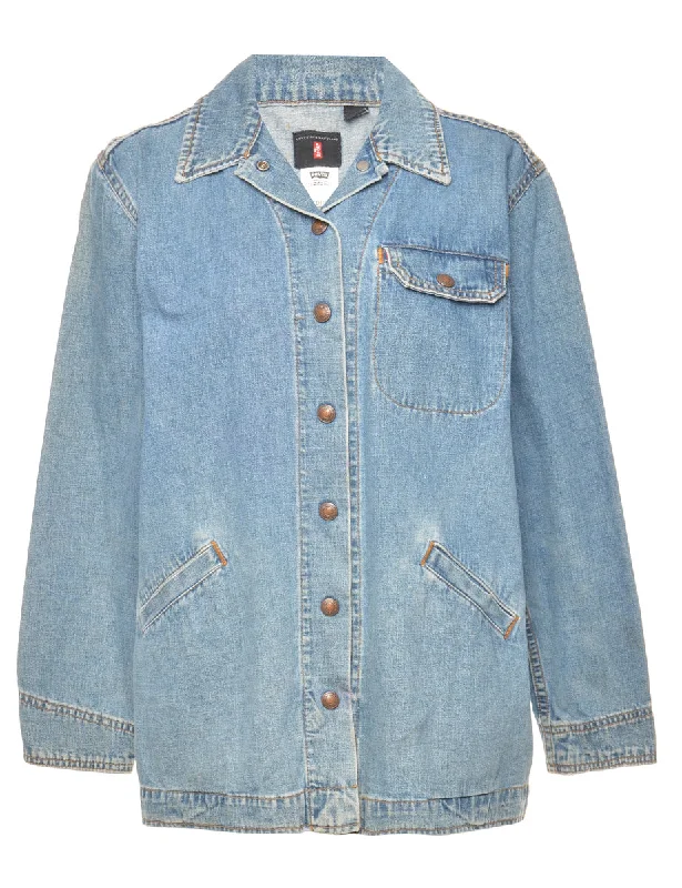 Cozy Chic Wear Levi's Light Wash 1990s Denim Jacket - M
