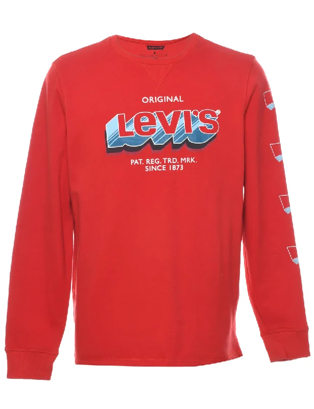 Casual Chic Looks Levi's Printed Sweatshirt - M