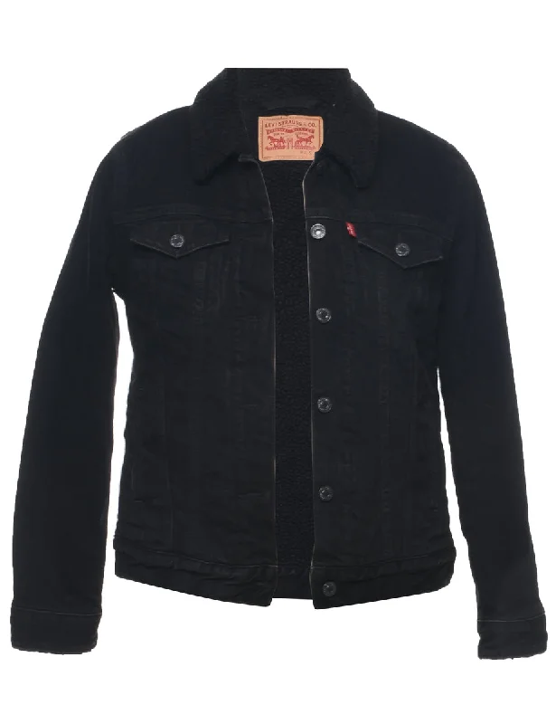 Beautiful Romance Levi's Shearling Denim Jacket - S