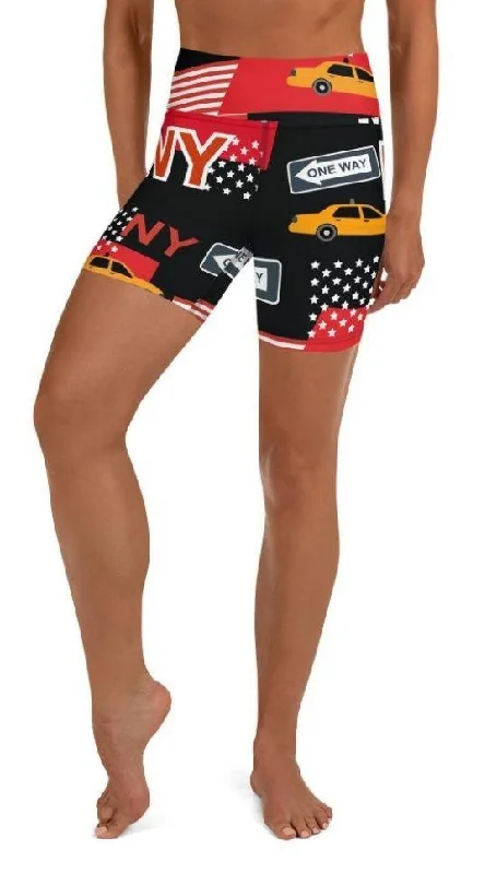 New York City Yoga Shorts