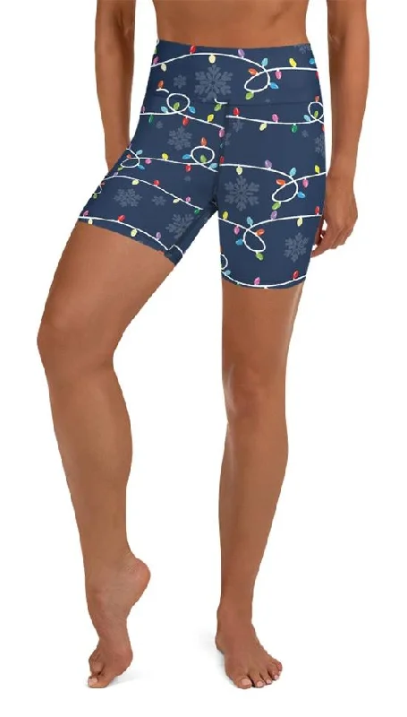 Celebrity Style So Festive Christmas Yoga Shorts