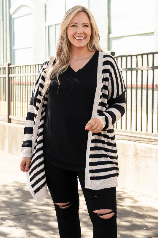 Relaxed Clothing What I've Been Looking For Cardigan, Black